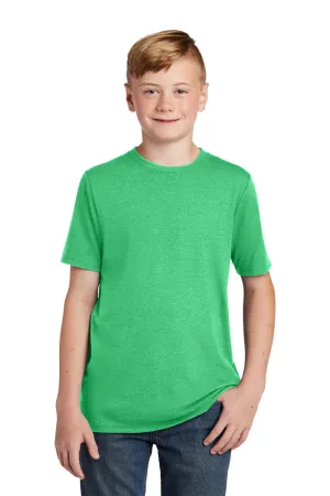 District Youth Perfect Tri Short Sleeve Crewneck T-Shirt - Green Frost