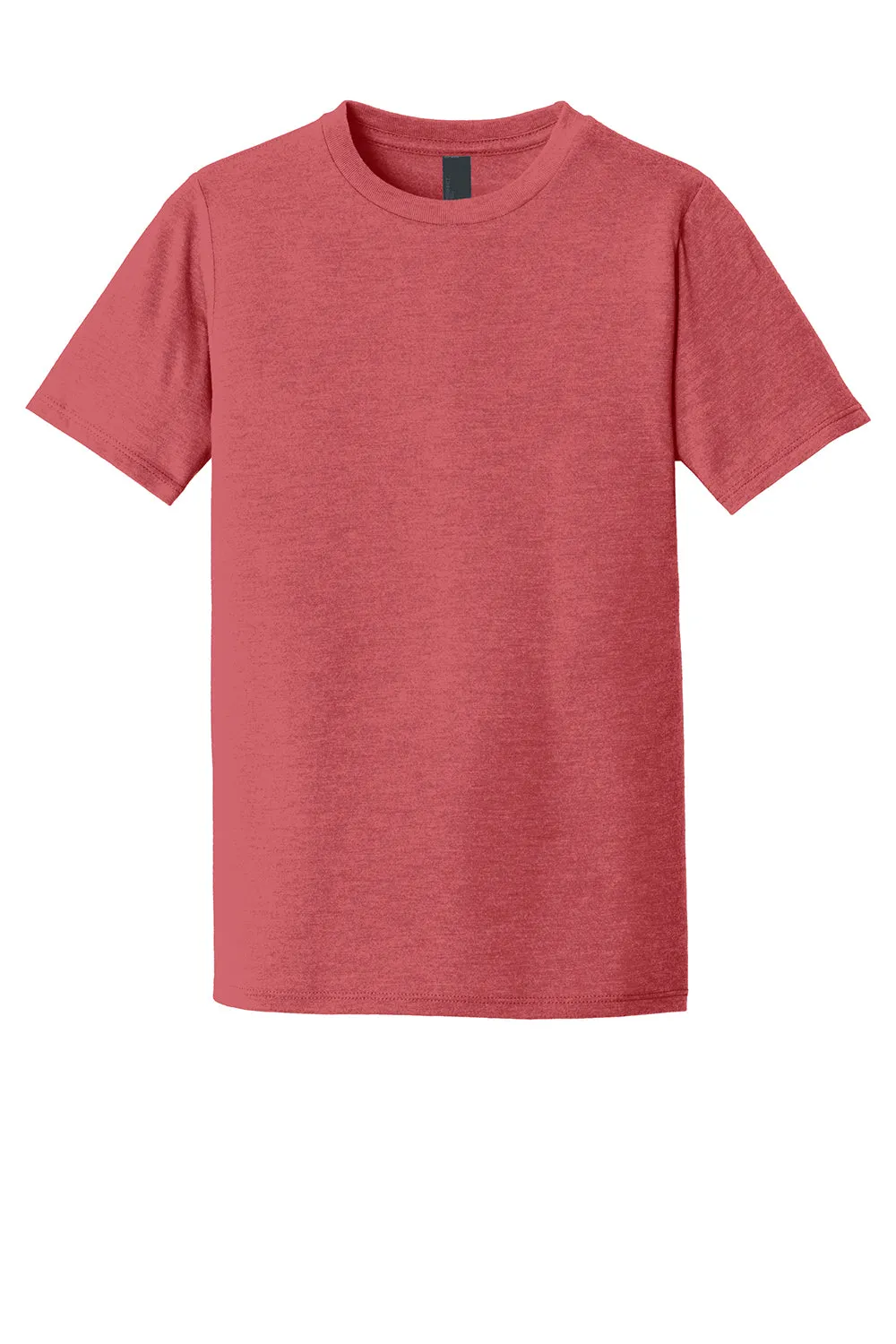 District Youth Perfect Tri Short Sleeve Crewneck T-Shirt - Red Frost