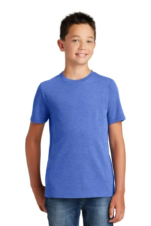 District Youth Perfect Tri Short Sleeve Crewneck T-Shirt - Royal Blue Frost