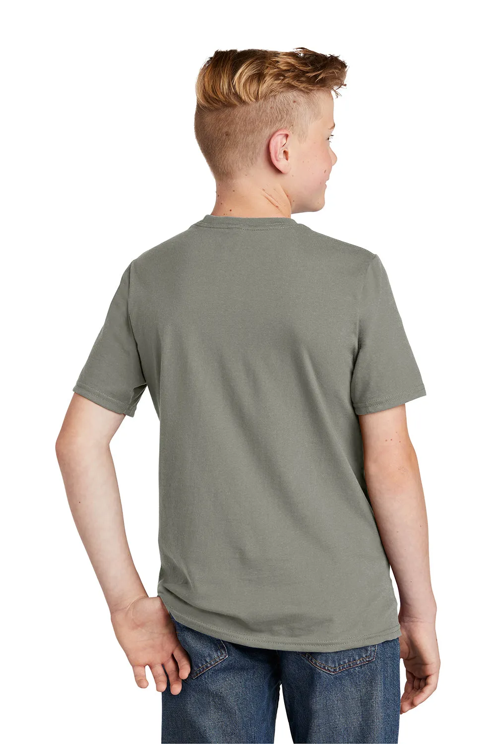 District Youth Very Important Short Sleeve Crewneck T-Shirt - Deep Smoke Grey