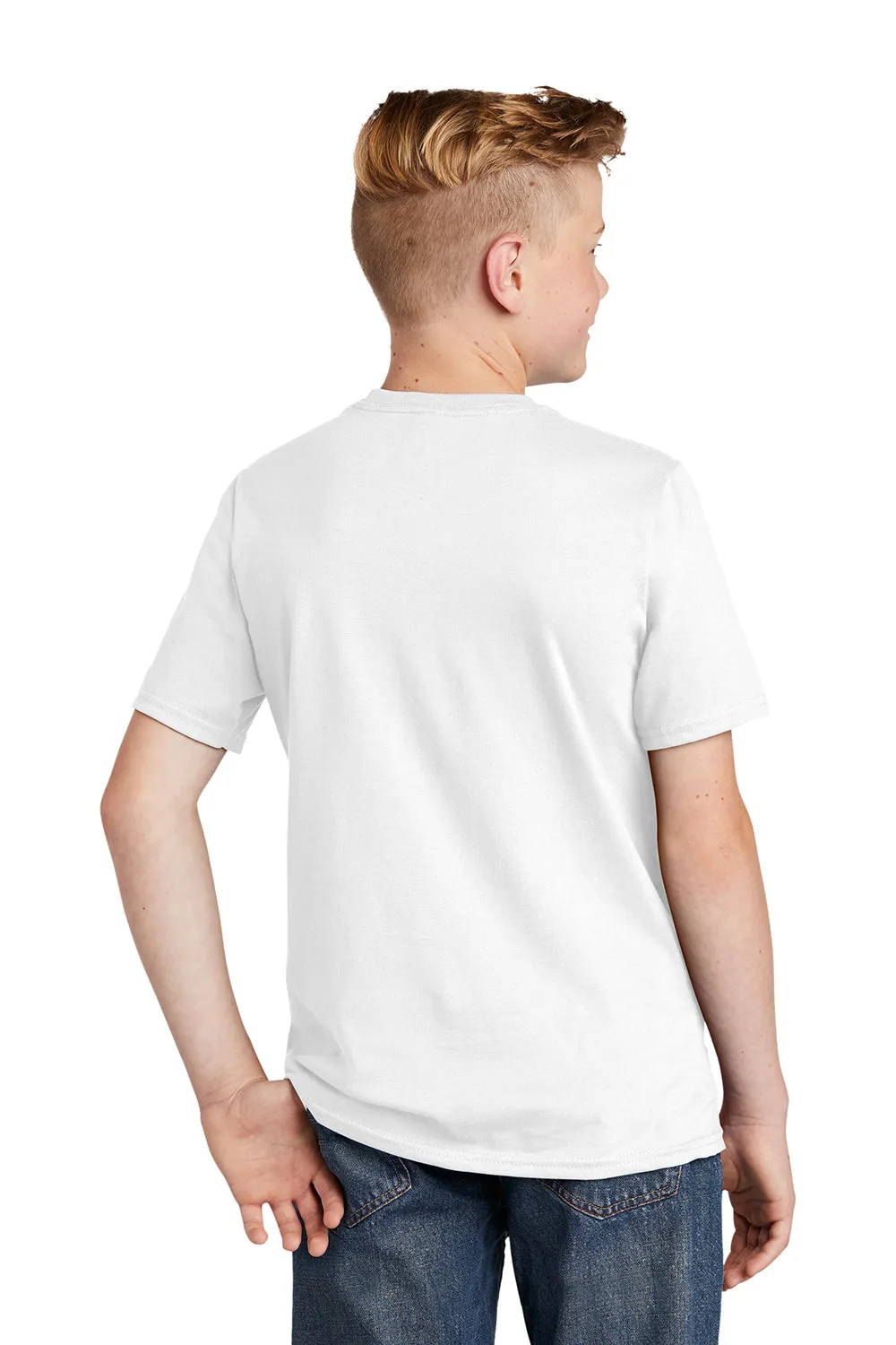 District Youth Very Important Short Sleeve Crewneck T-Shirt - White