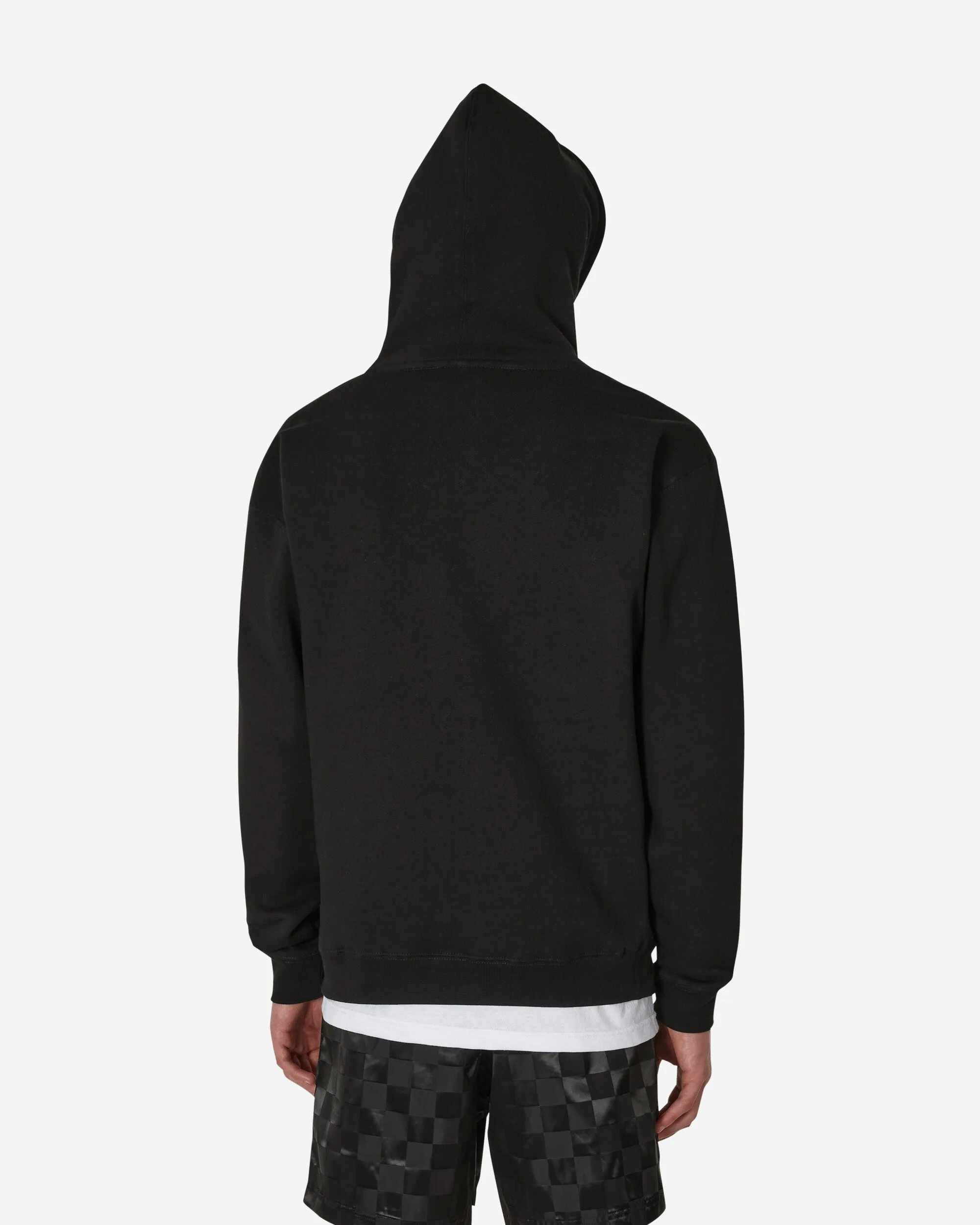 Don't Care Hooded Sweatshirt Black