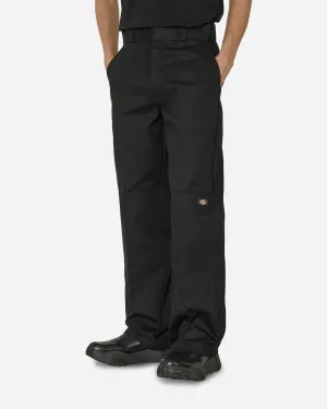 Double Knee Work Pants Black