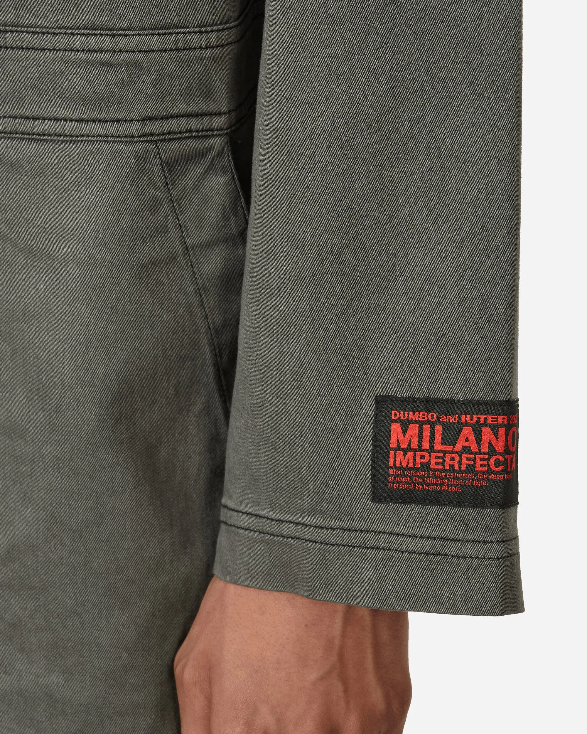 DUMBO Milano Imperfecta Jumpsuit Dark Grey