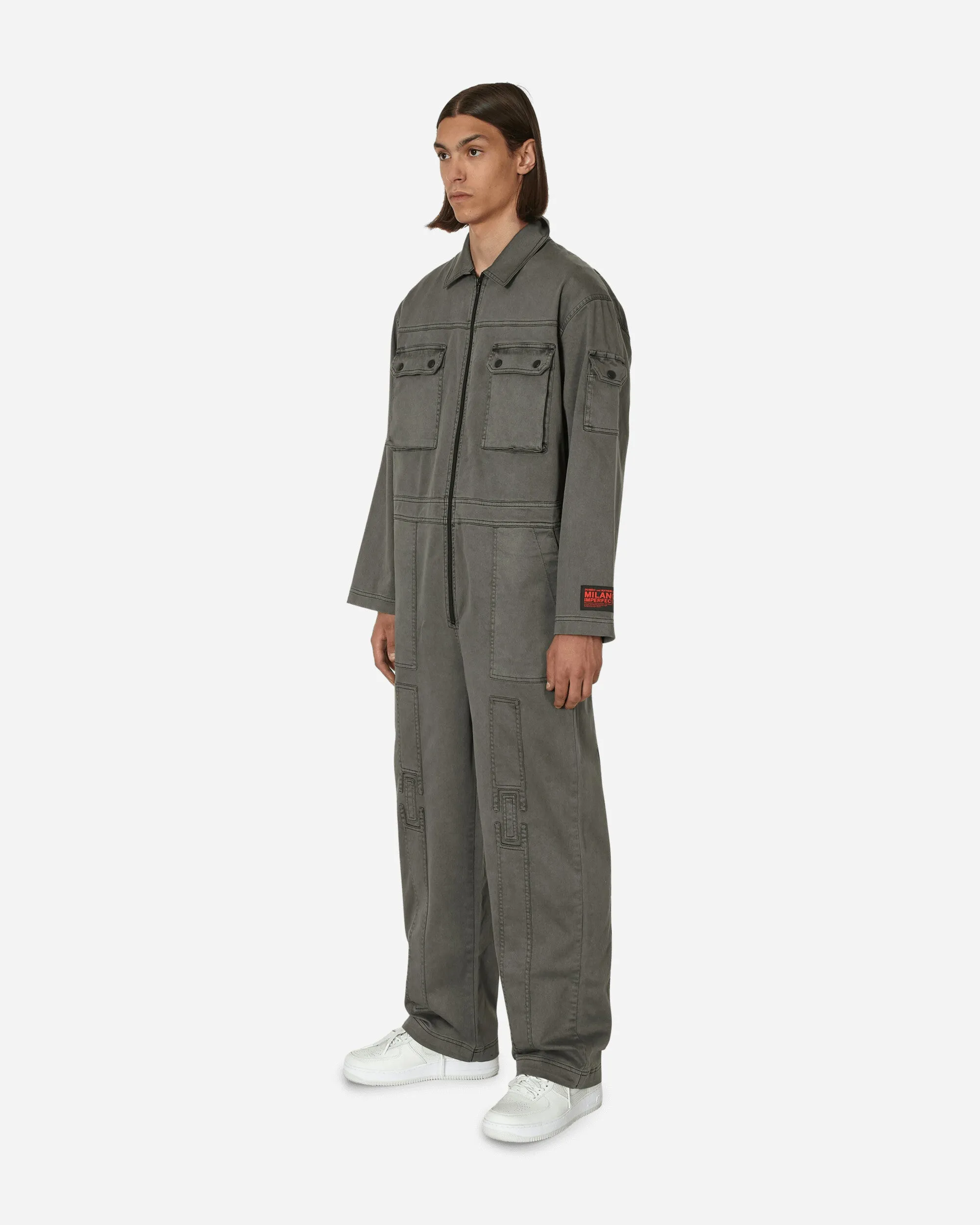 DUMBO Milano Imperfecta Jumpsuit Dark Grey