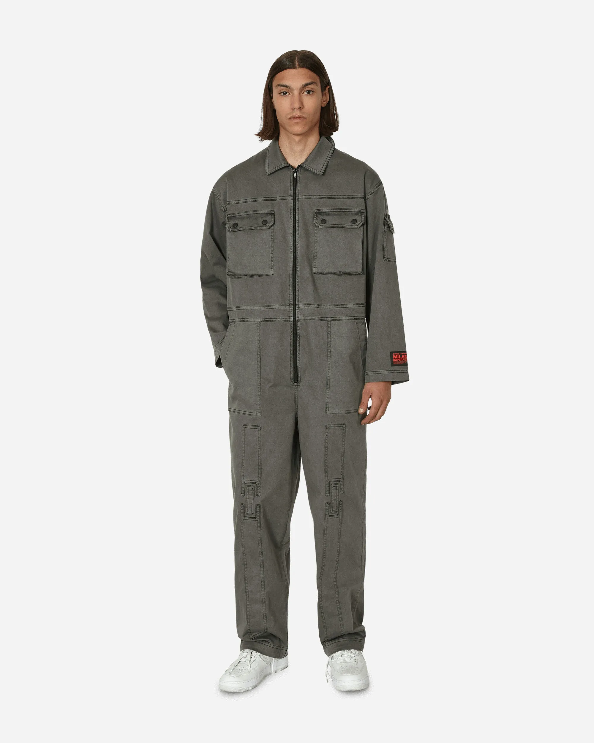 DUMBO Milano Imperfecta Jumpsuit Dark Grey