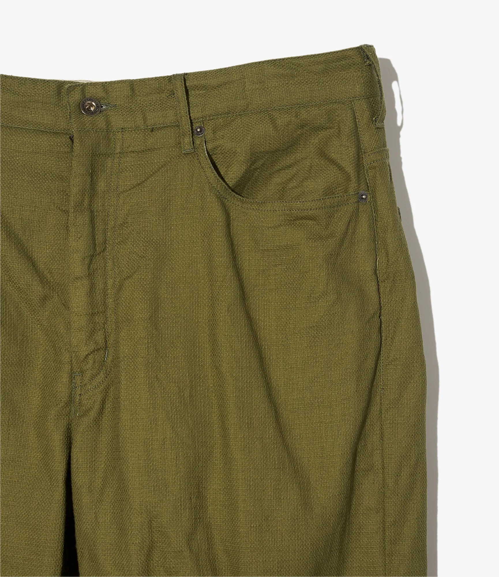 Engineered Garments RF Jeans - Olive CL Java Cloth