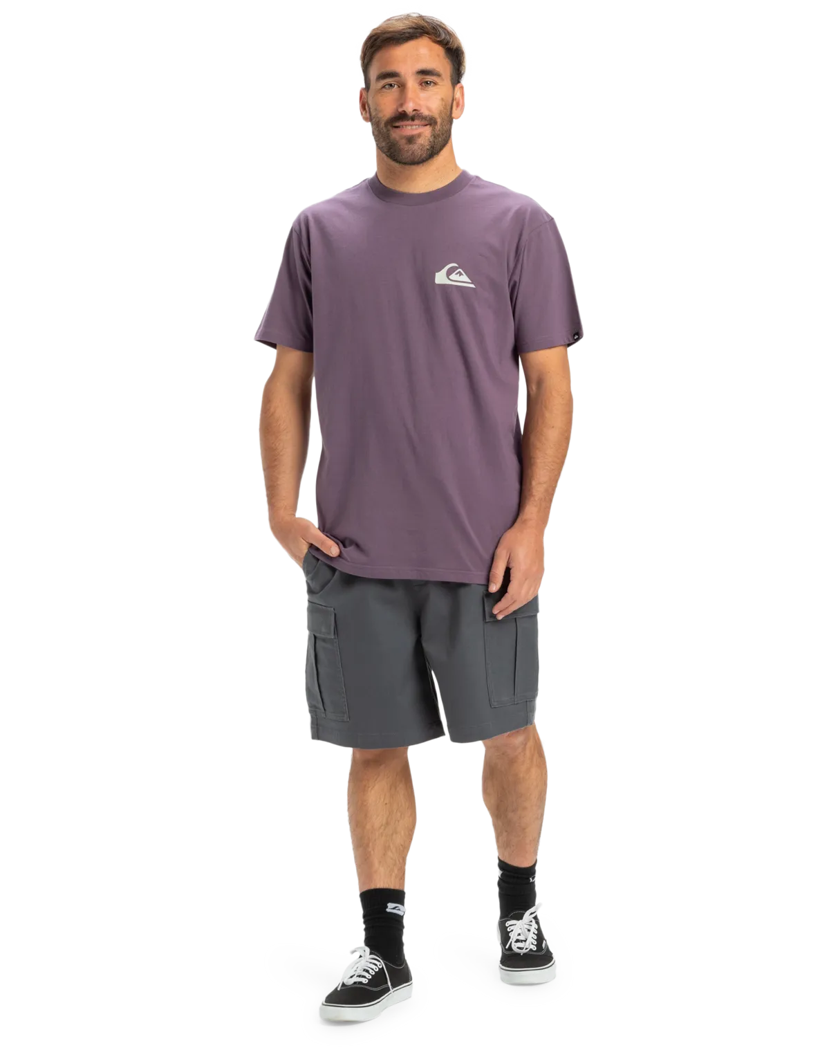 EV Mini Logo T-Shirt in Vintage Violet