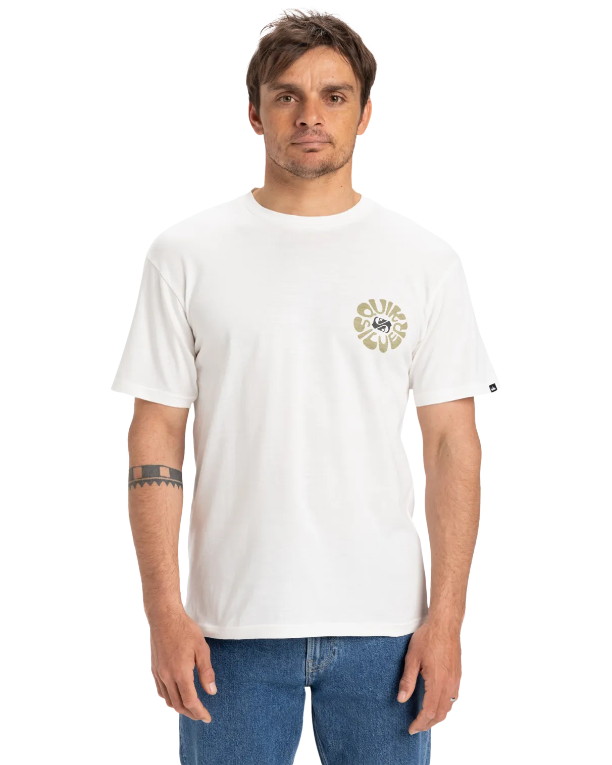 EVO Roads End T-Shirt in Snow White