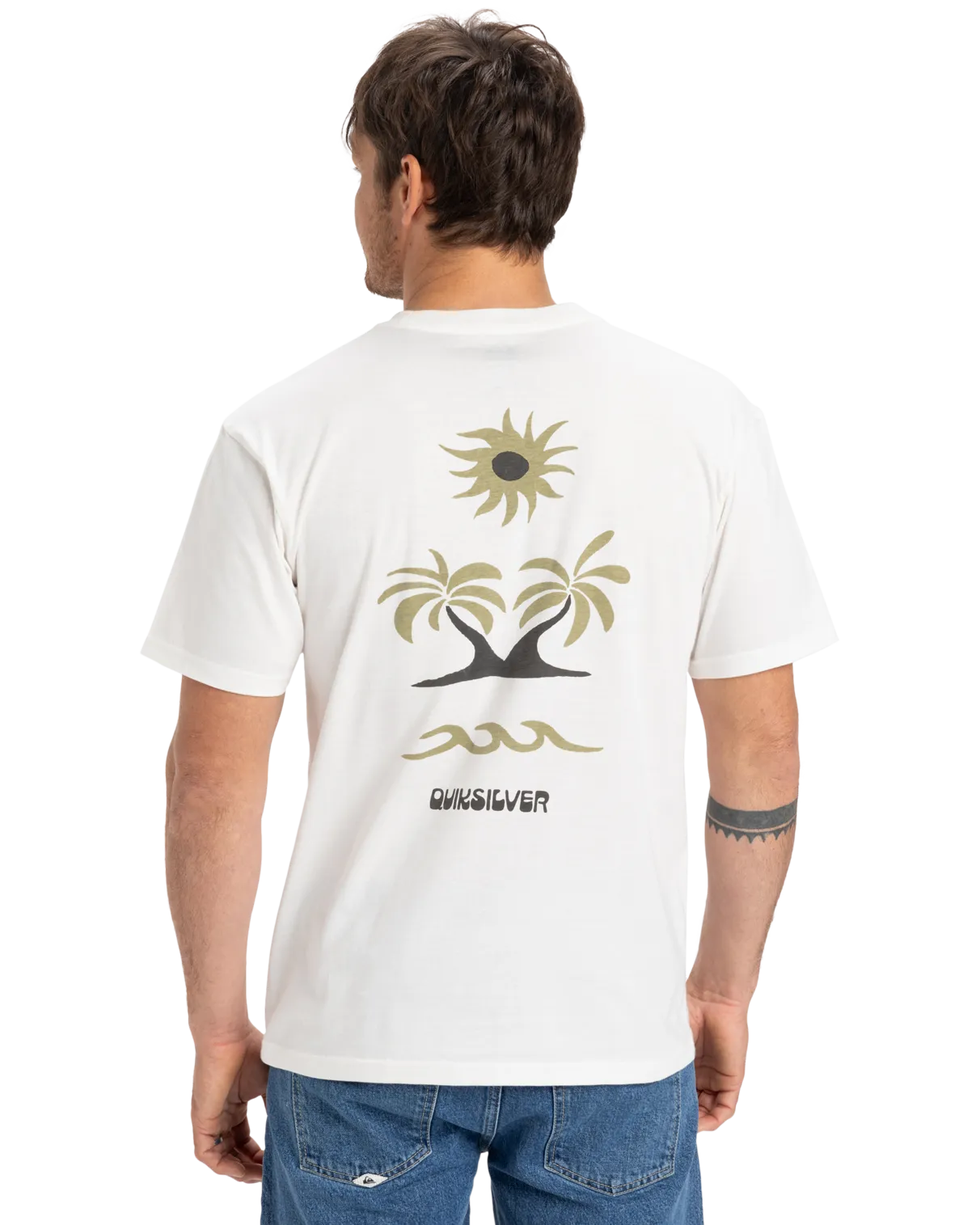 EVO Roads End T-Shirt in Snow White