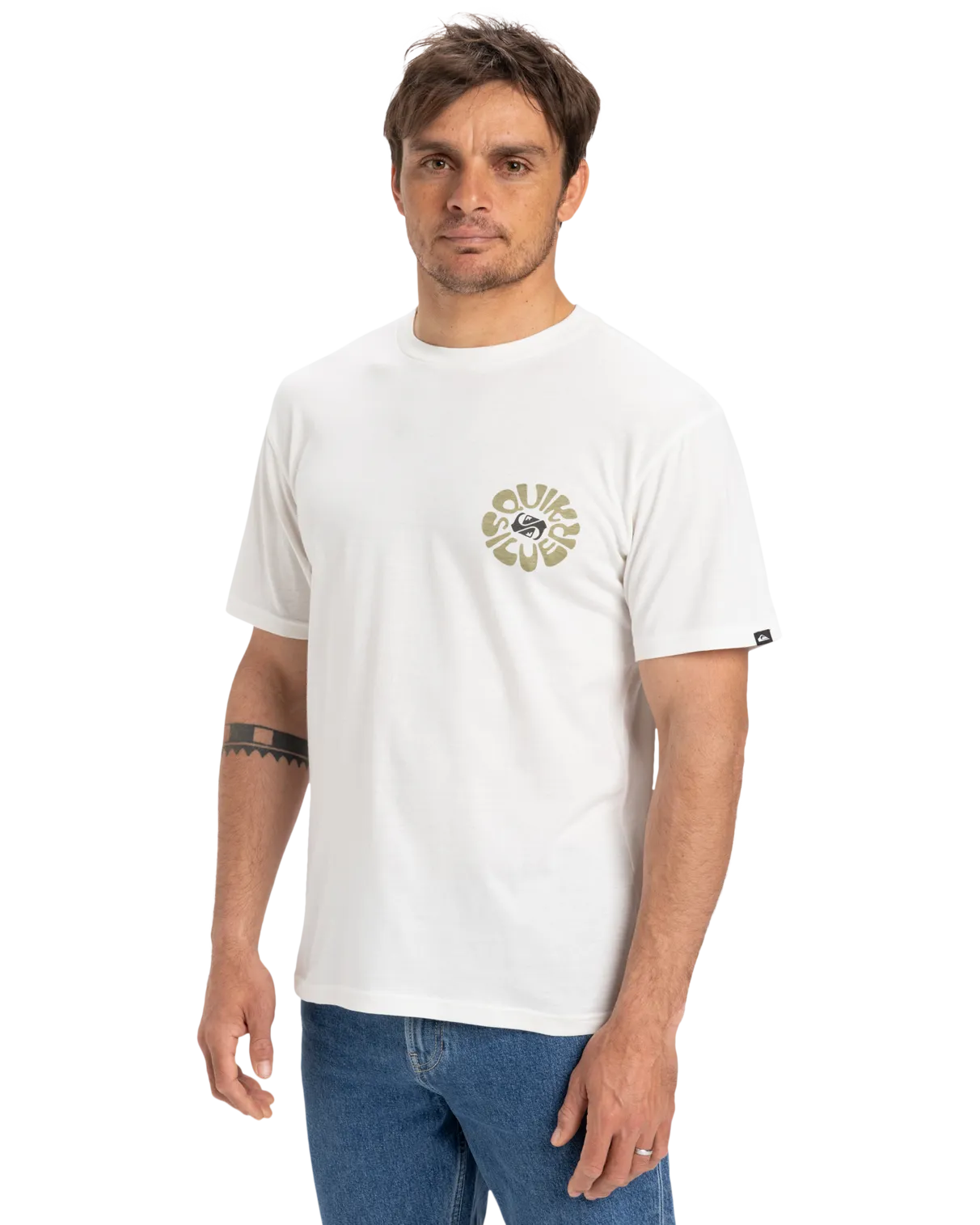EVO Roads End T-Shirt in Snow White