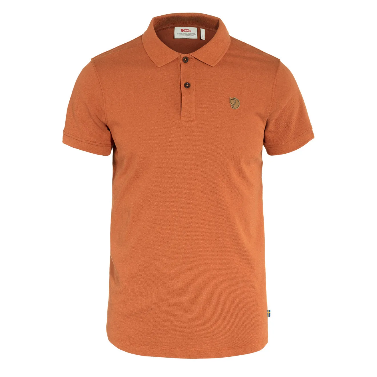 Fjallraven Ovik Polo Shirt Terracotta Brown