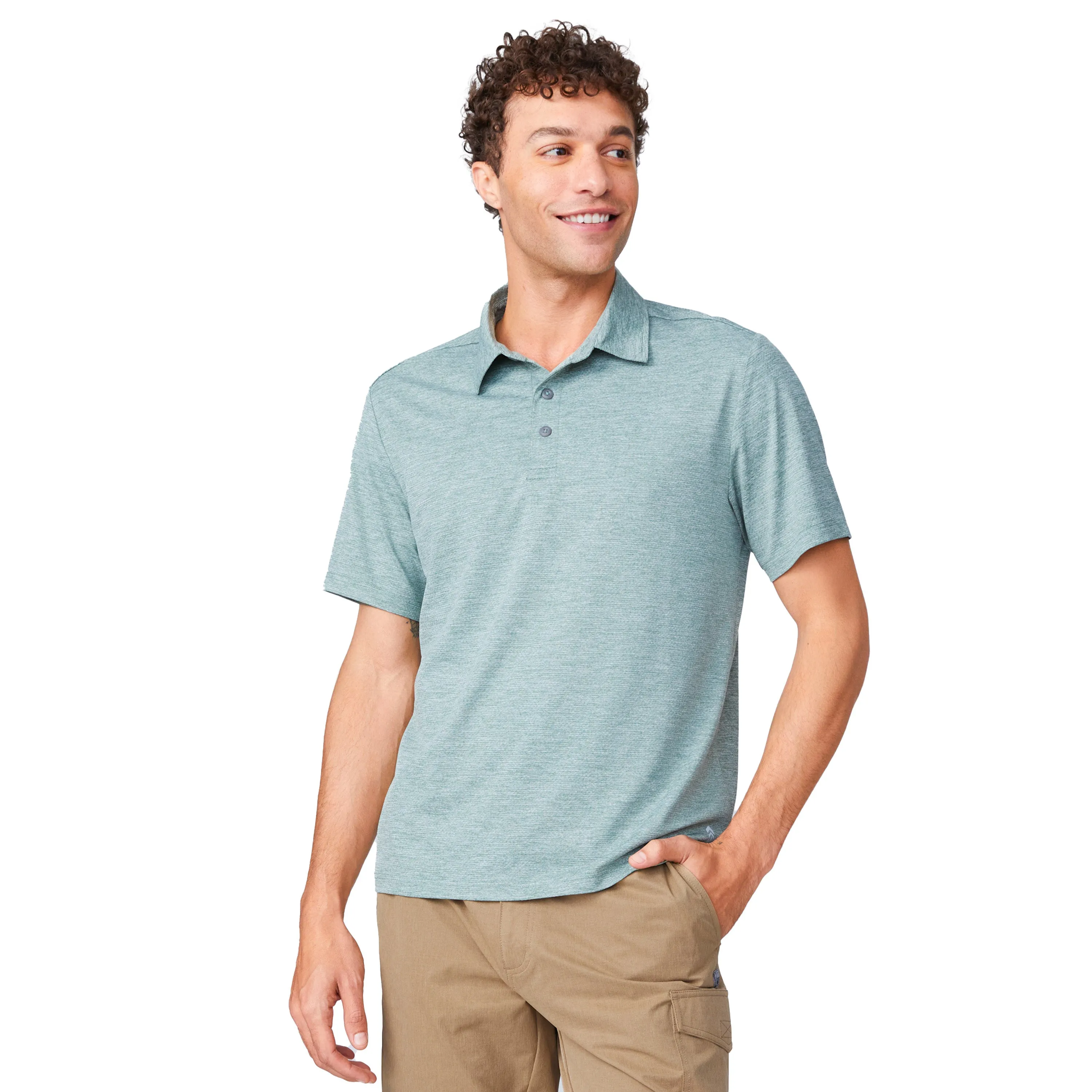 Free Country Men's SunFree UPF Polo Shirt
