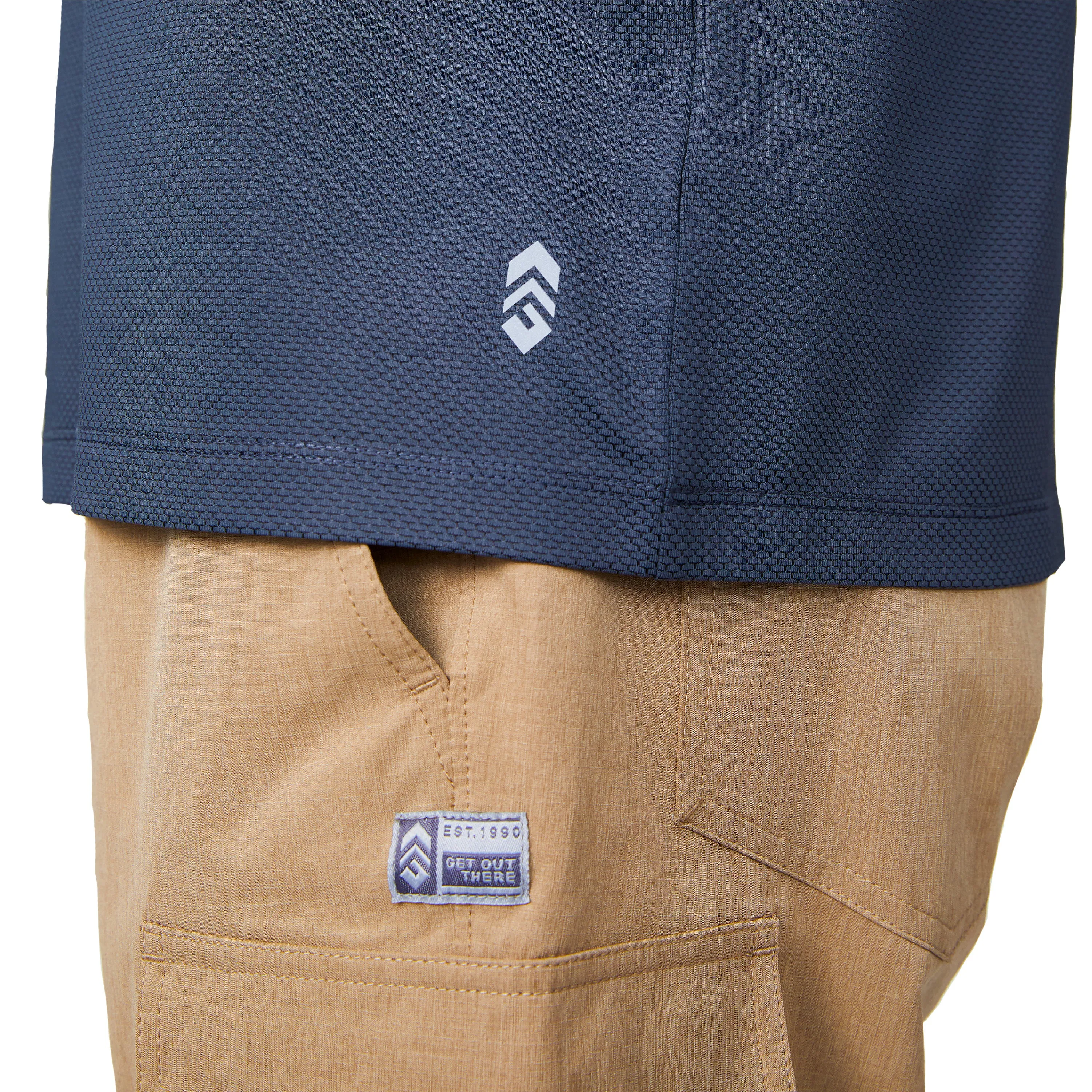 Free Country Men's Tech Pique Polo Shirt