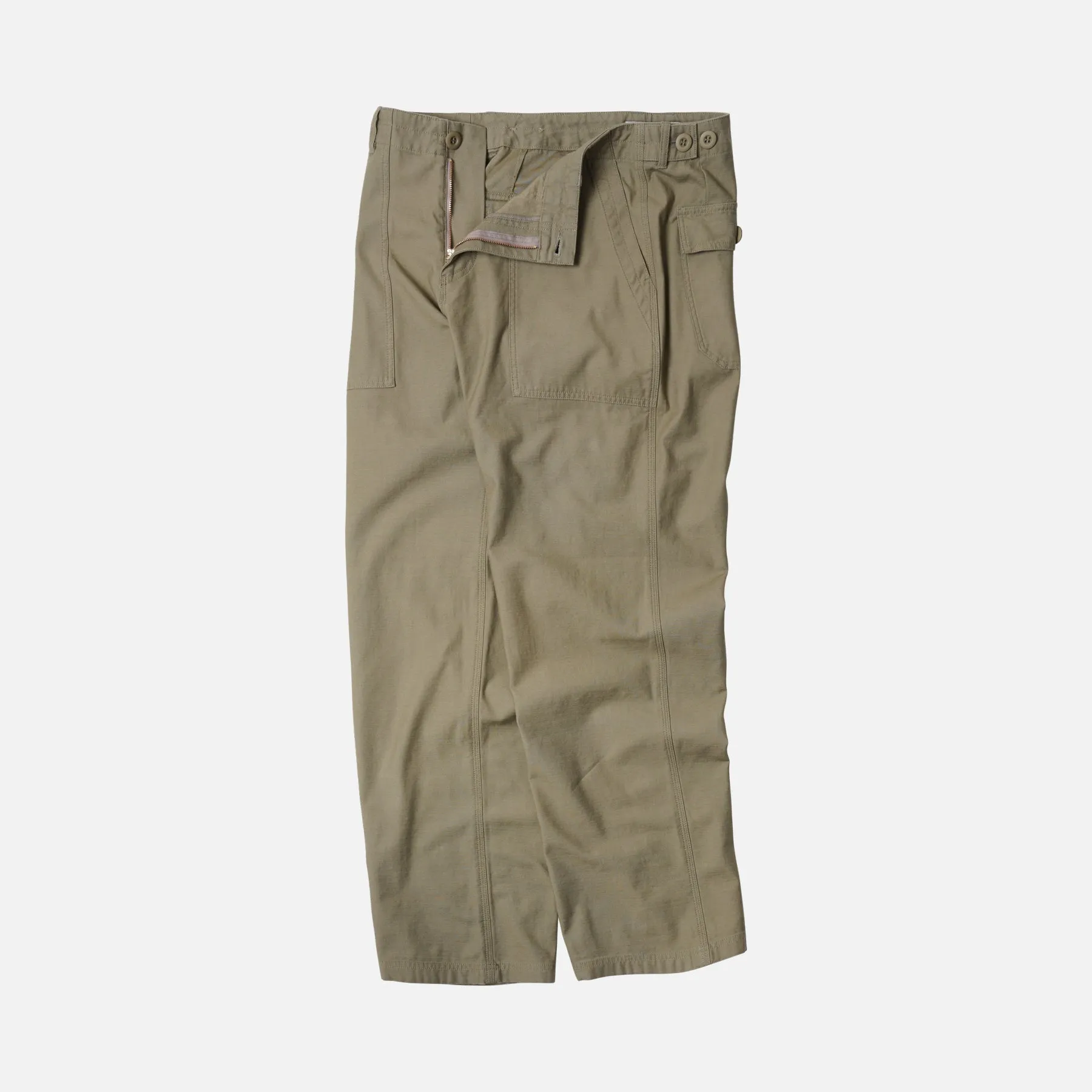 FrizmWorks Backsatin Fatigue Pants - Khaki Beige