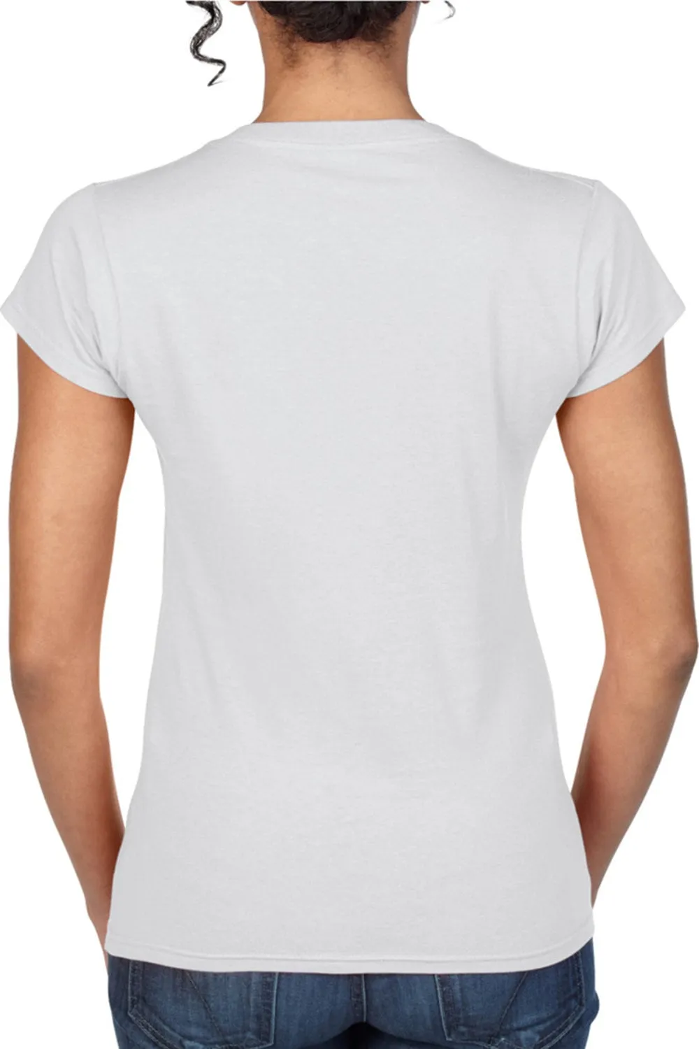 Gildan Ladies Soft Style Short Sleeve V-Neck T-Shirt