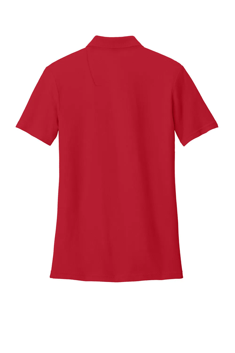 Gildan Womens Softstyle Pique Short Sleeve Polo Shirt - Red