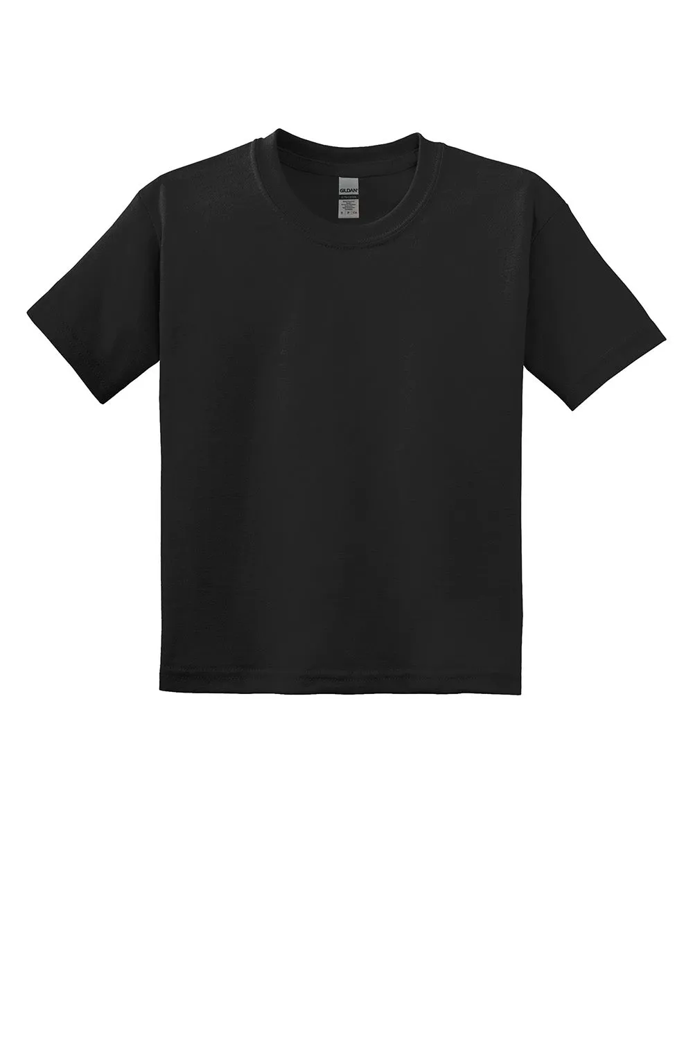 Gildan Youth DryBlend Moisture Wicking Short Sleeve Crewneck T-Shirt - Black
