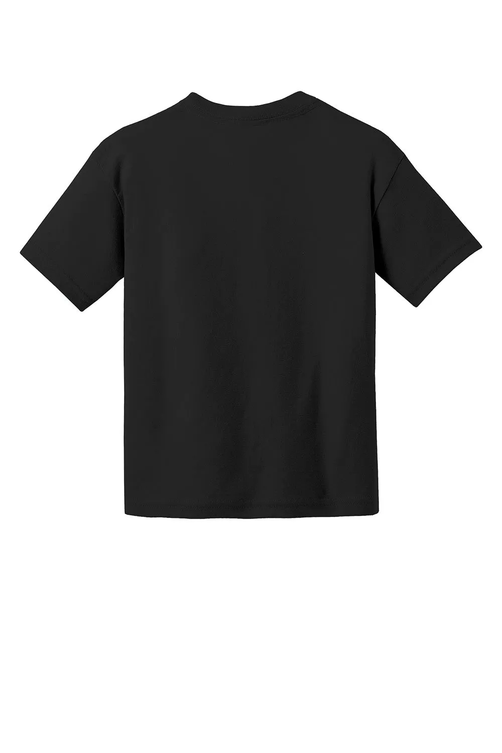 Gildan Youth DryBlend Moisture Wicking Short Sleeve Crewneck T-Shirt - Black