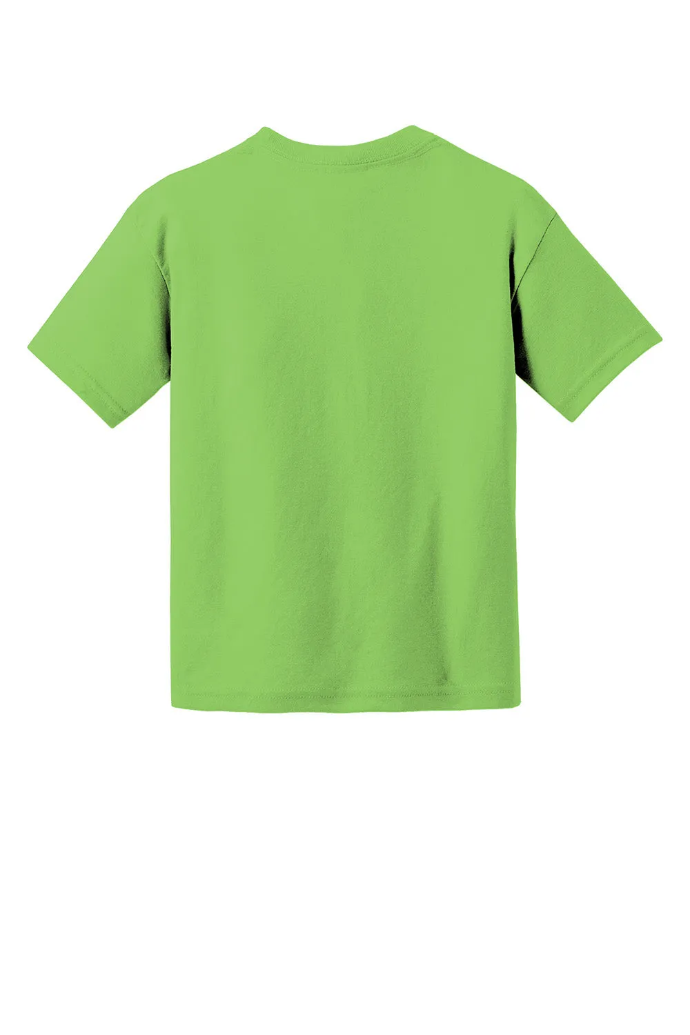 Gildan Youth DryBlend Moisture Wicking Short Sleeve Crewneck T-Shirt - Lime Green