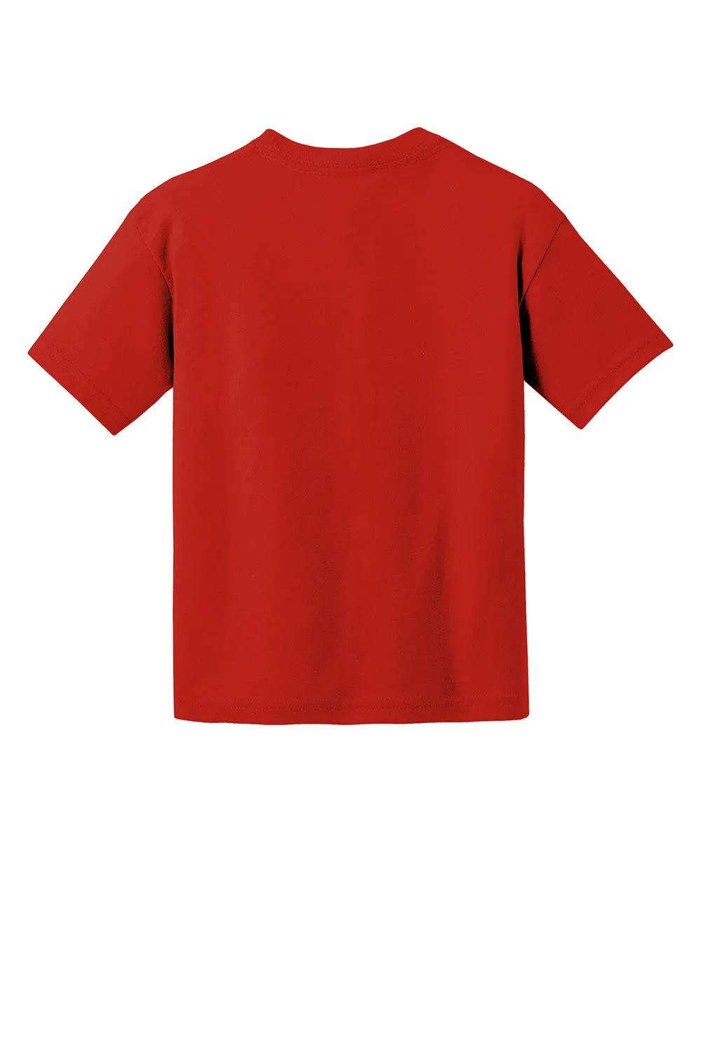 Gildan Youth DryBlend Moisture Wicking Short Sleeve Crewneck T-Shirt - Red