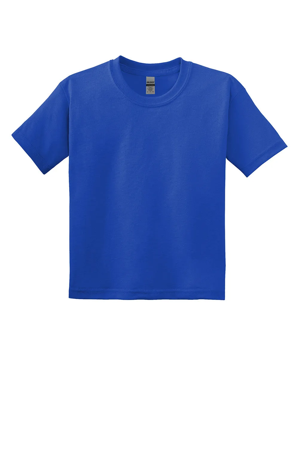 Gildan Youth DryBlend Moisture Wicking Short Sleeve Crewneck T-Shirt - Royal Blue