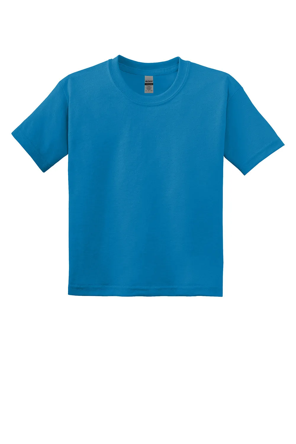 Gildan Youth DryBlend Moisture Wicking Short Sleeve Crewneck T-Shirt - Sapphire Blue