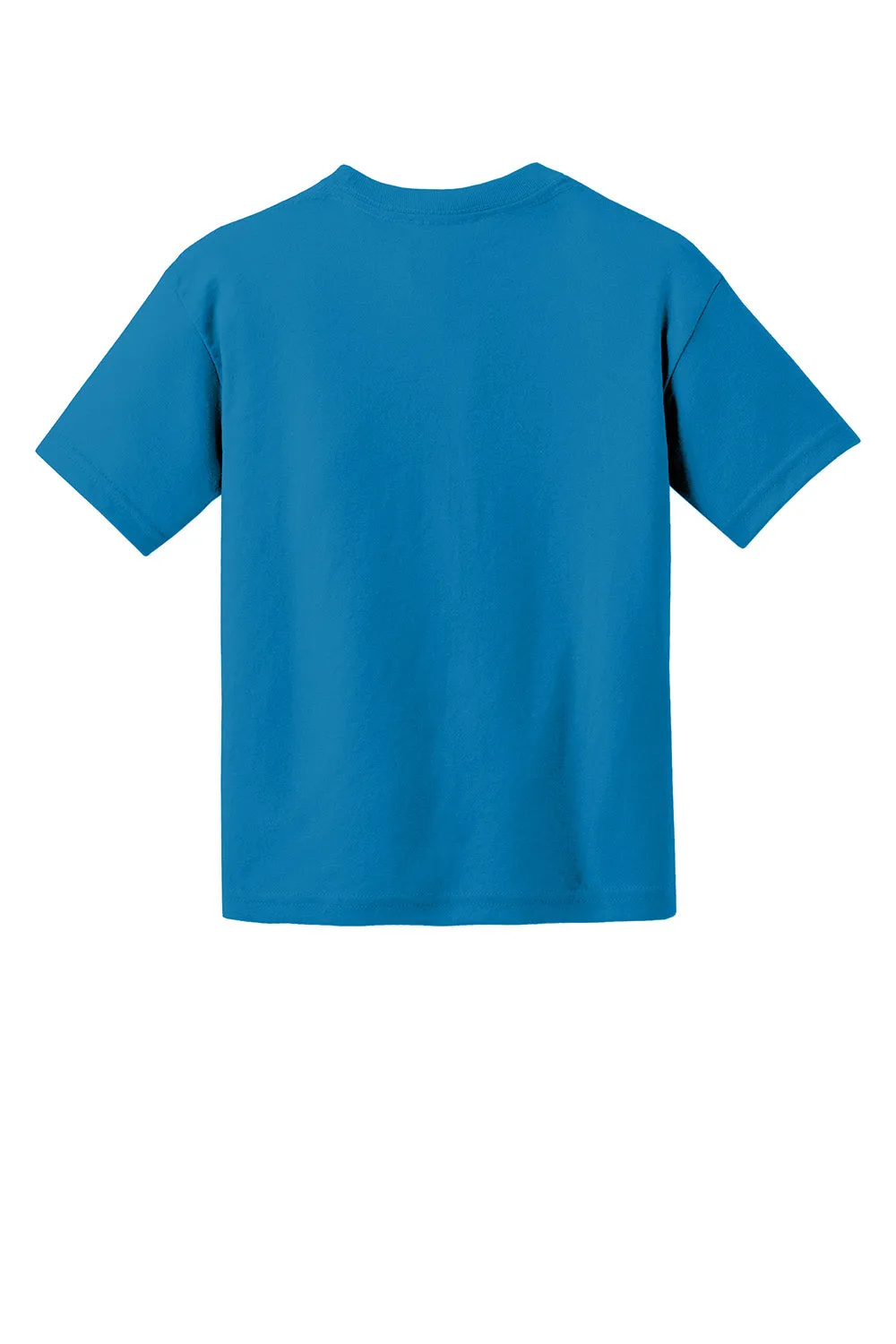 Gildan Youth DryBlend Moisture Wicking Short Sleeve Crewneck T-Shirt - Sapphire Blue