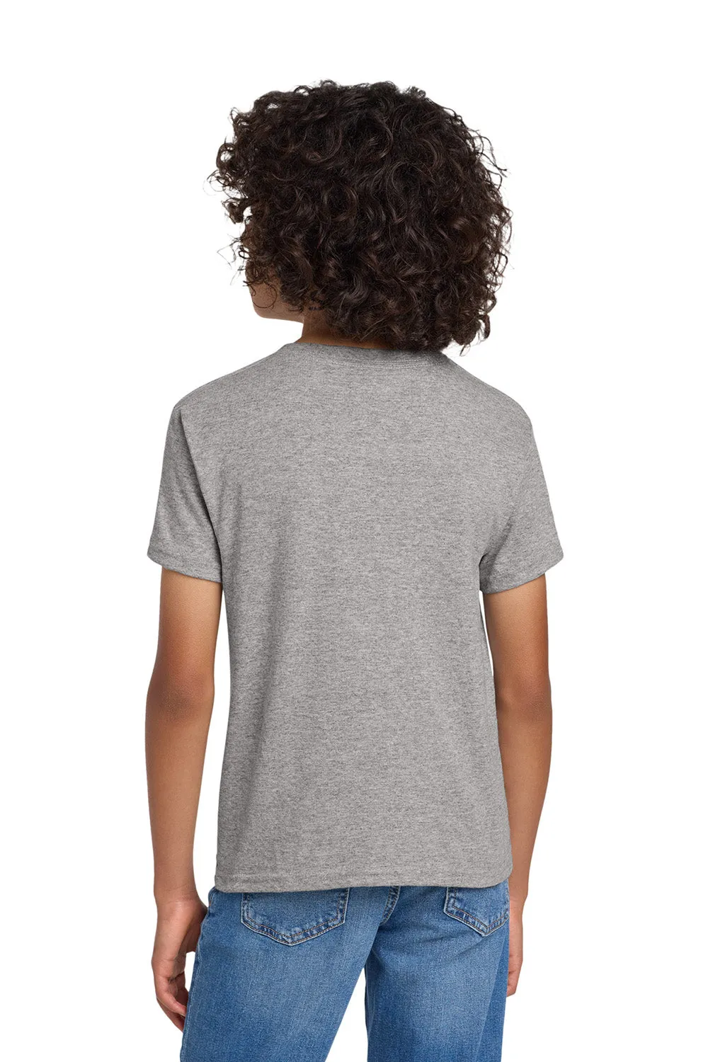 Gildan Youth DryBlend Moisture Wicking Short Sleeve Crewneck T-Shirt - Sport Grey