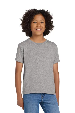 Gildan Youth DryBlend Moisture Wicking Short Sleeve Crewneck T-Shirt - Sport Grey