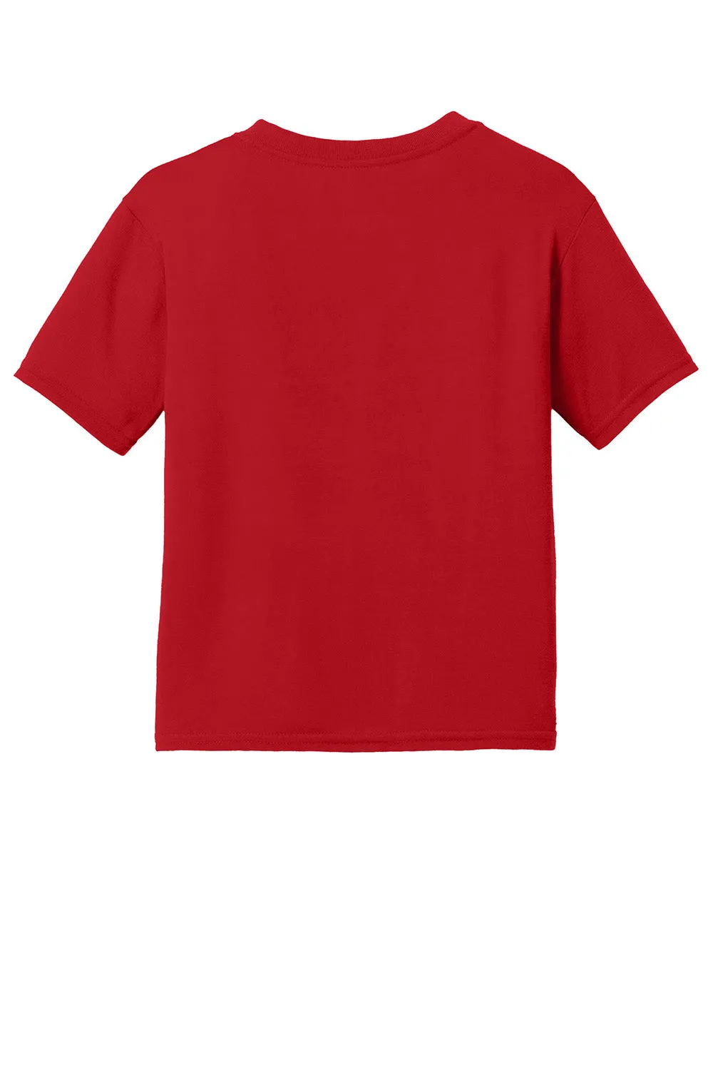Gildan Youth Performance Jersey Moisture Wicking Short Sleeve Crewneck T-Shirt - Red