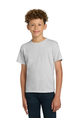 Gildan Youth Short Sleeve Crewneck T-Shirt - Ash Grey