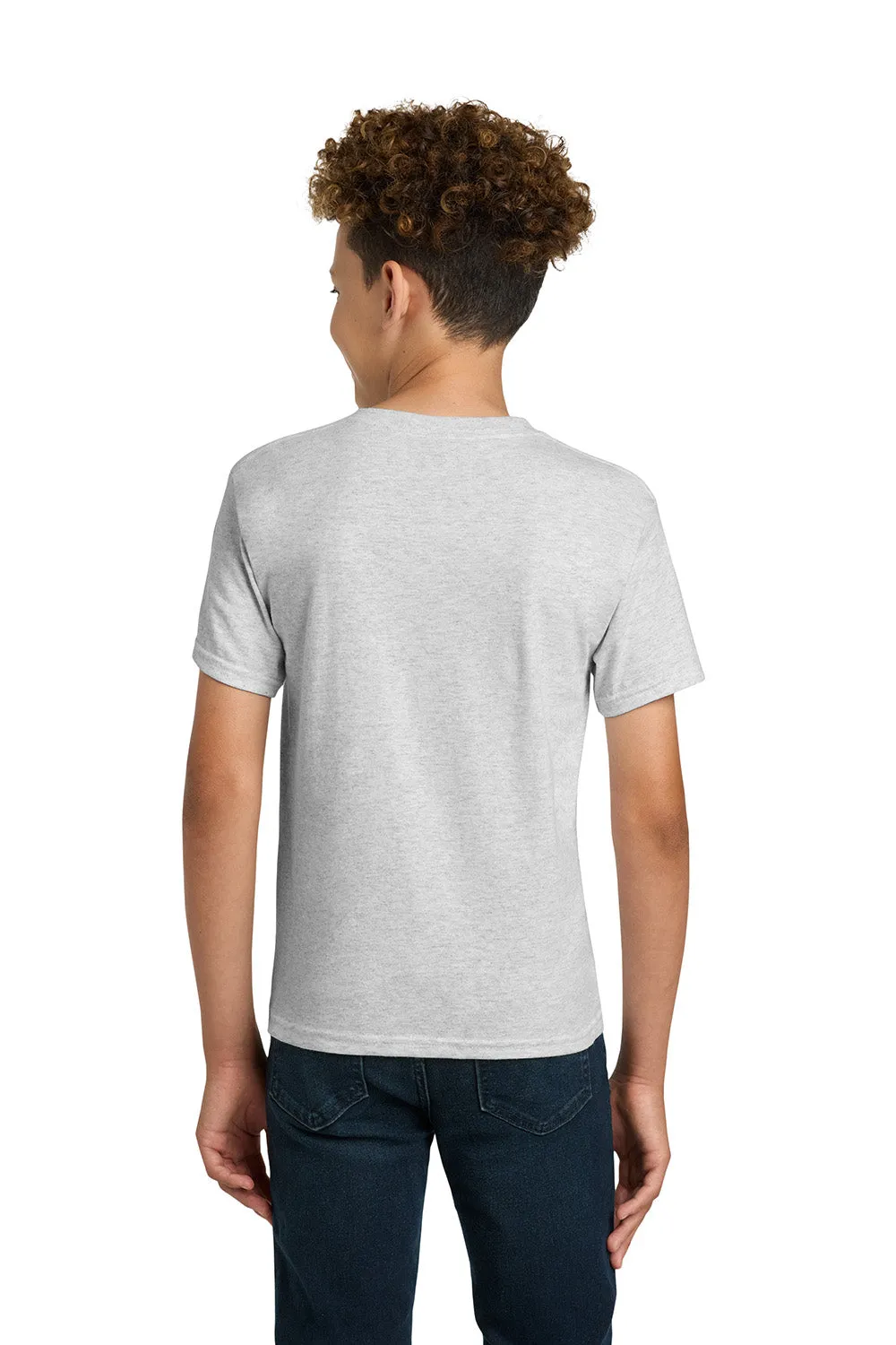 Gildan Youth Short Sleeve Crewneck T-Shirt - Ash Grey