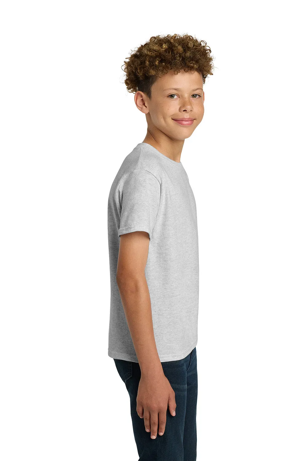 Gildan Youth Short Sleeve Crewneck T-Shirt - Ash Grey