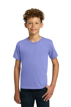 Gildan Youth Short Sleeve Crewneck T-Shirt - Violet Purple