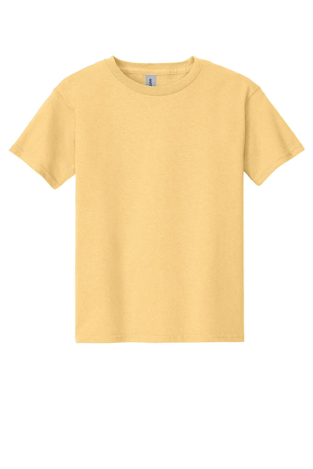 Gildan Youth Short Sleeve Crewneck T-Shirt - Yellow Haze