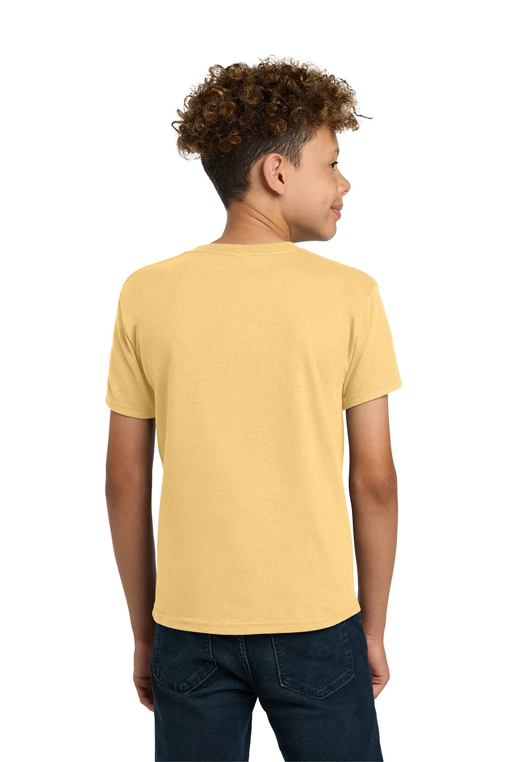 Gildan Youth Short Sleeve Crewneck T-Shirt - Yellow Haze