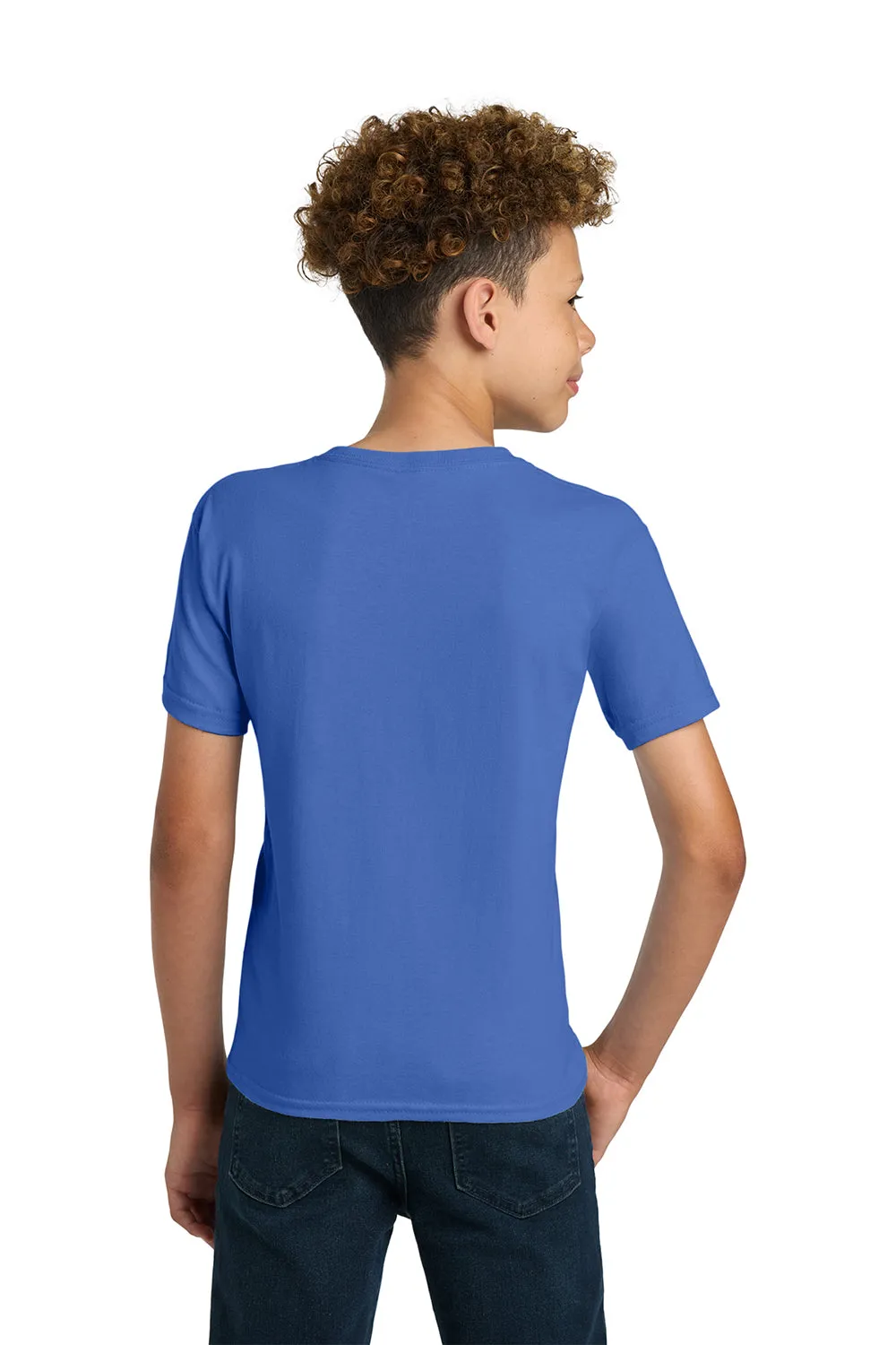 Gildan Youth Ultra Short Sleeve Crewneck T-Shirt - Iris Blue
