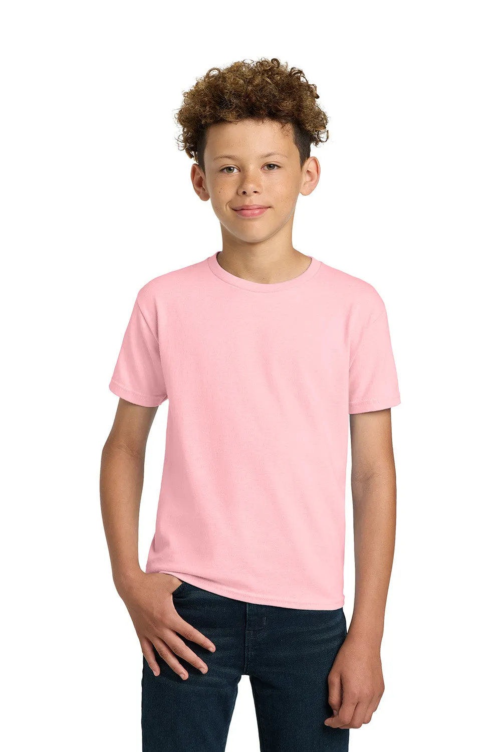 Gildan Youth Ultra Short Sleeve Crewneck T-Shirt - Light Pink