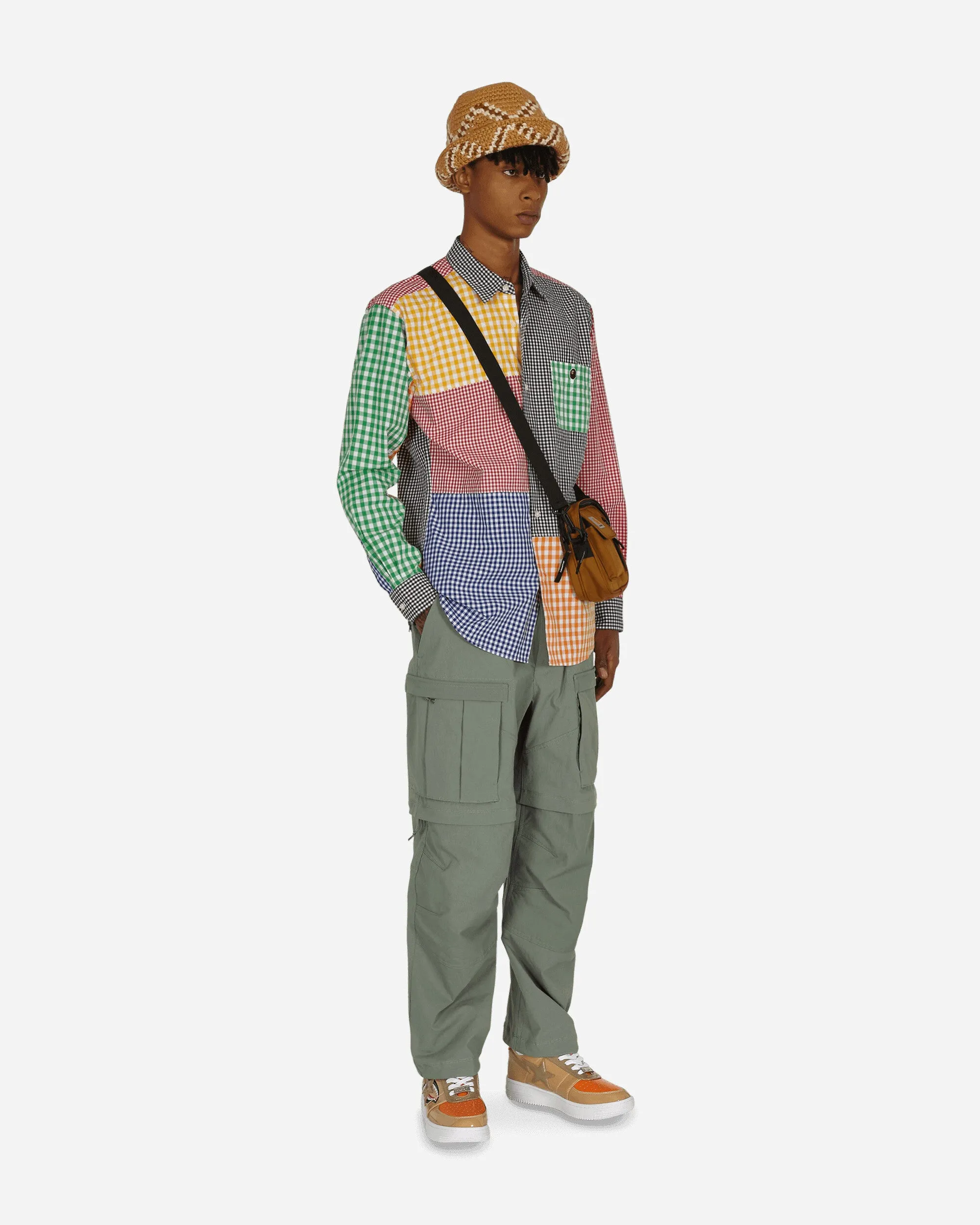 Gingham Check Longsleeve Shirt Multicolor