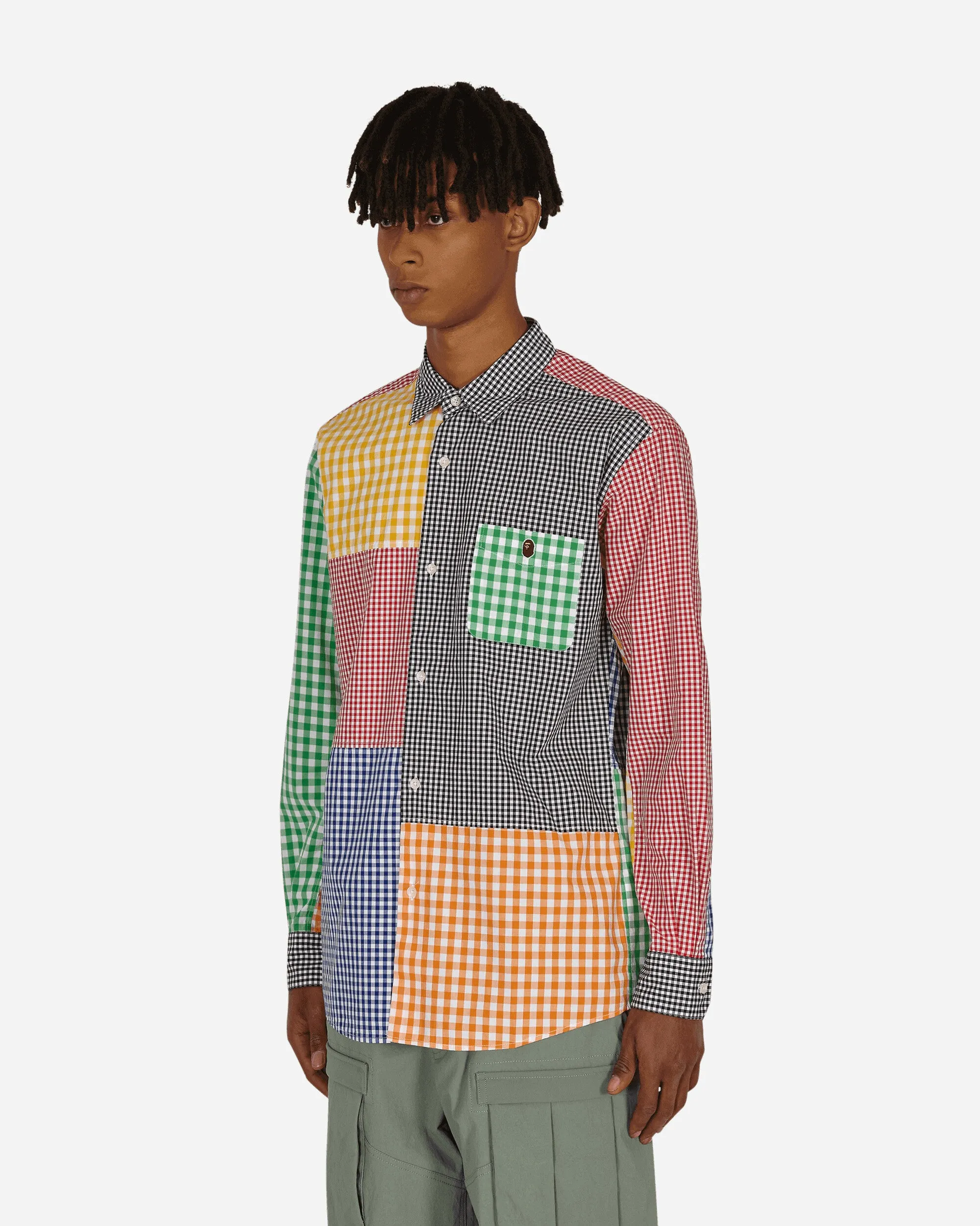 Gingham Check Longsleeve Shirt Multicolor