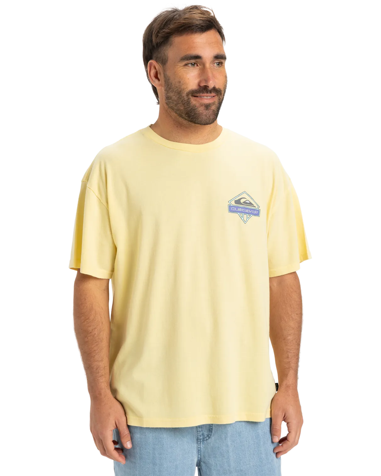 Global Heat Crystal Jet T-Shirt in Popcorn