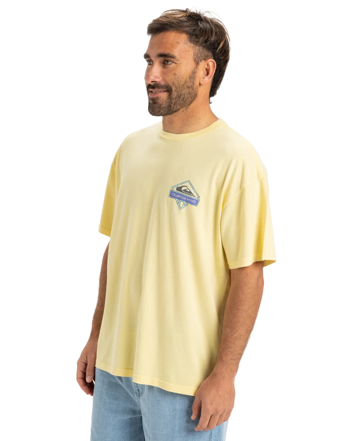Global Heat Crystal Jet T-Shirt in Popcorn