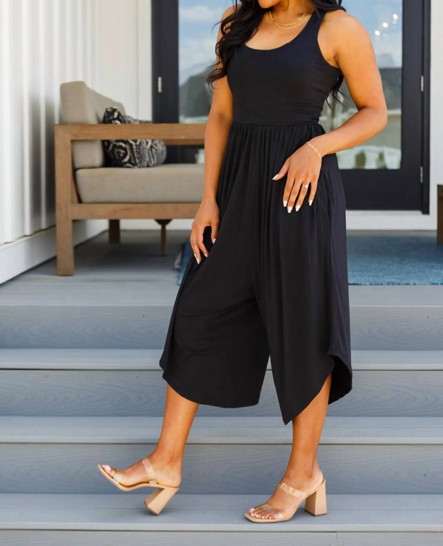 Good Idea Jumpsuit In Black