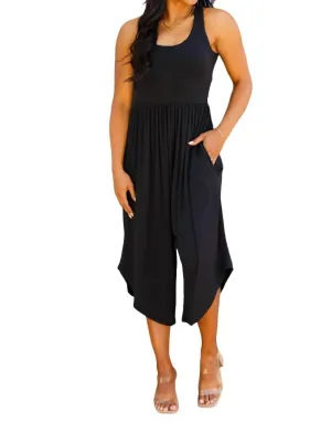 Good Idea Jumpsuit In Black