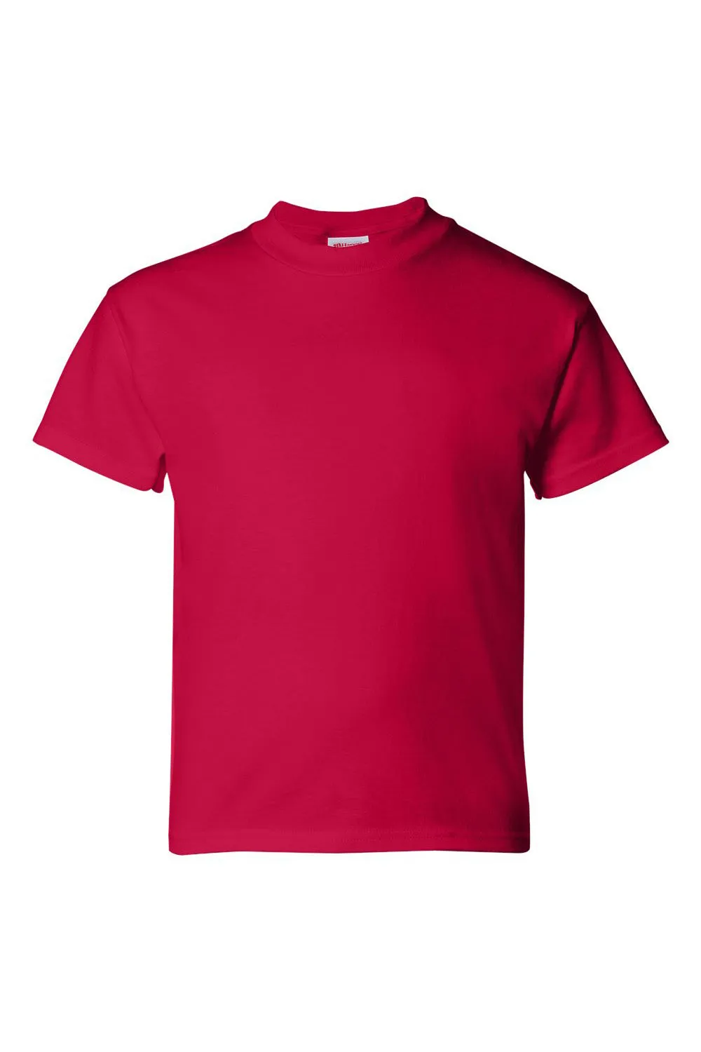 Hanes Youth ComfortSoft Short Sleeve Crewneck T-Shirt - Deep Red