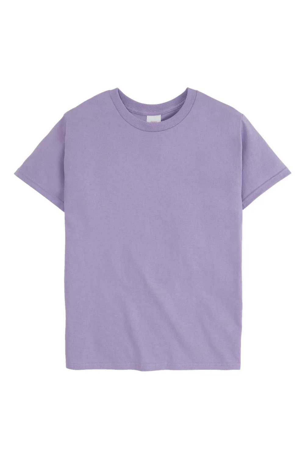Hanes Youth ComfortSoft Short Sleeve Crewneck T-Shirt - Lavender Purple