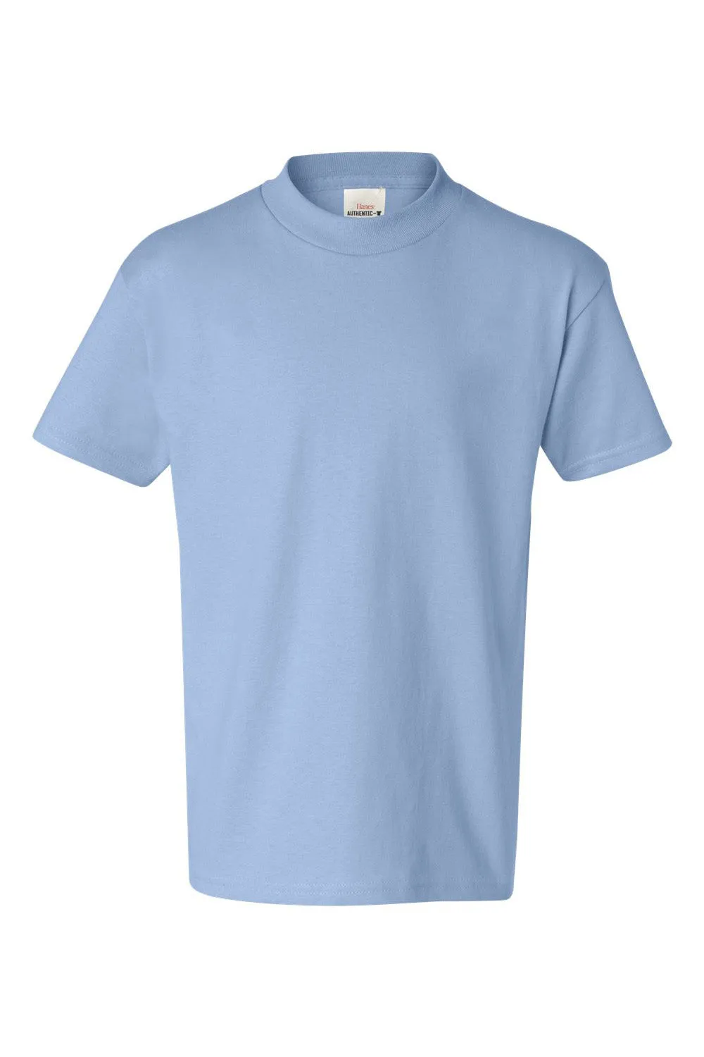Hanes Youth ComfortSoft Short Sleeve Crewneck T-Shirt - Light Blue