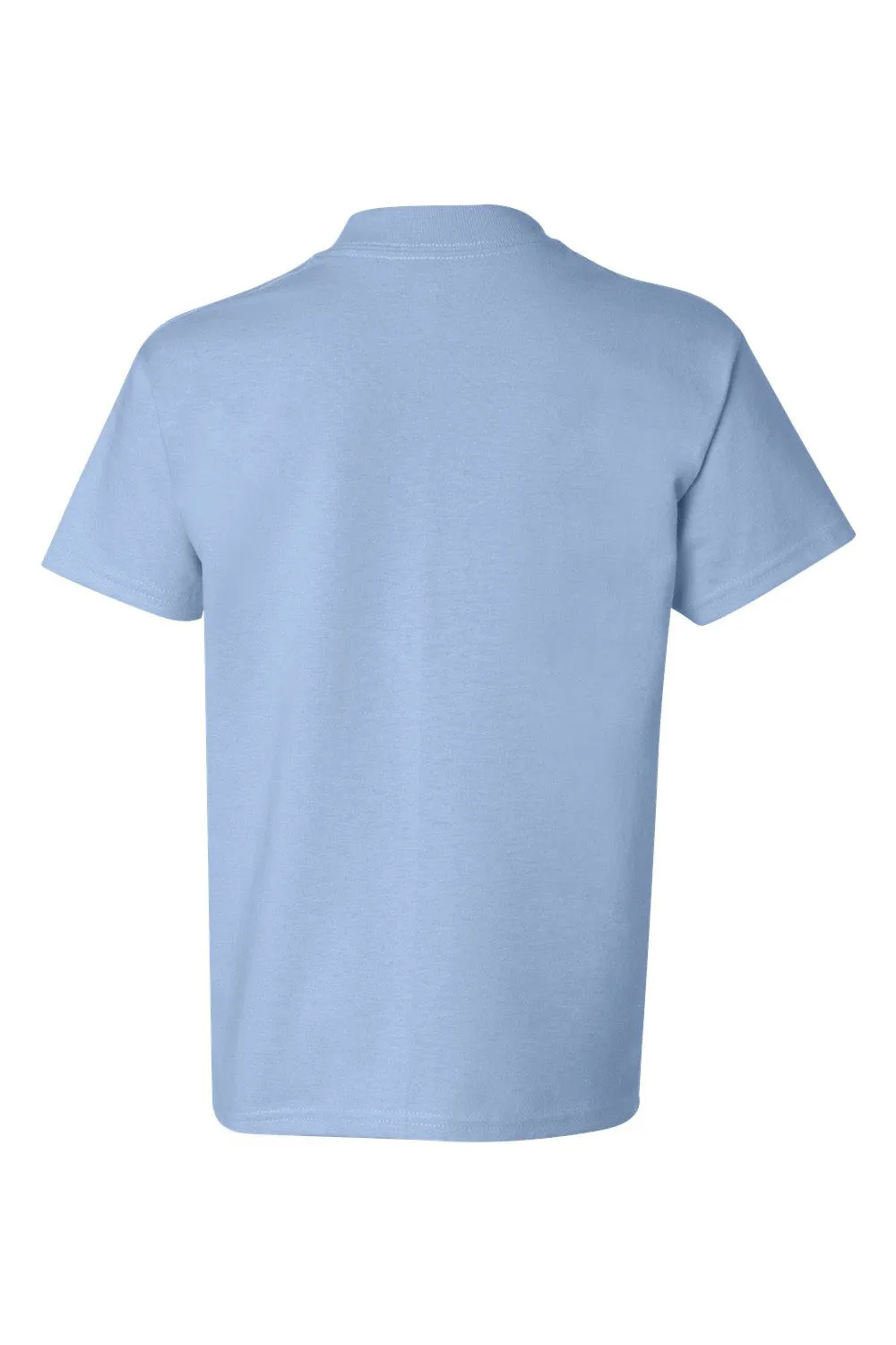 Hanes Youth ComfortSoft Short Sleeve Crewneck T-Shirt - Light Blue