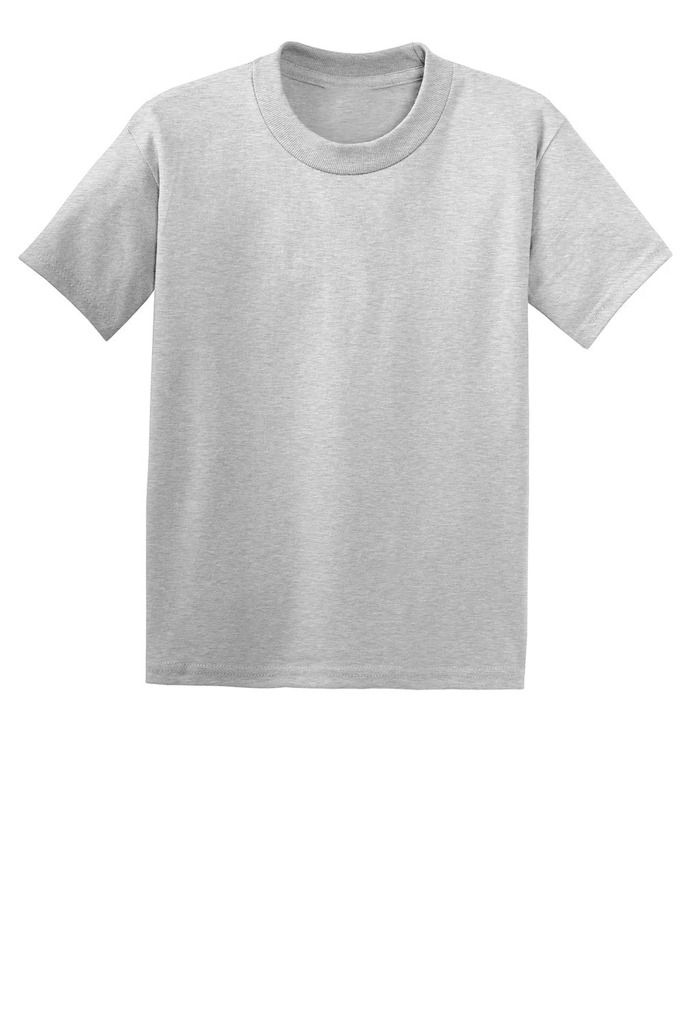 Hanes Youth EcoSmart Short Sleeve Crewneck T-Shirt - Ash Grey